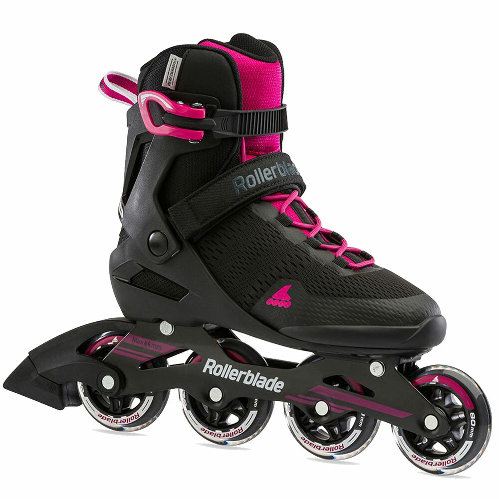 Rollerblade Sirio 80 Damen Inlinekates Inlineskates Inliner Fitness Lila/Schwarz